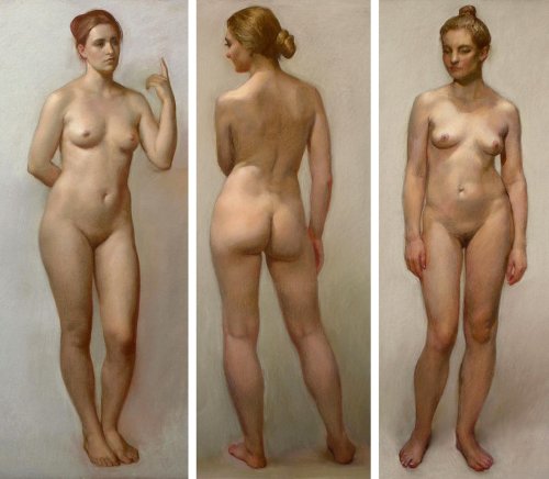 Naked female nature