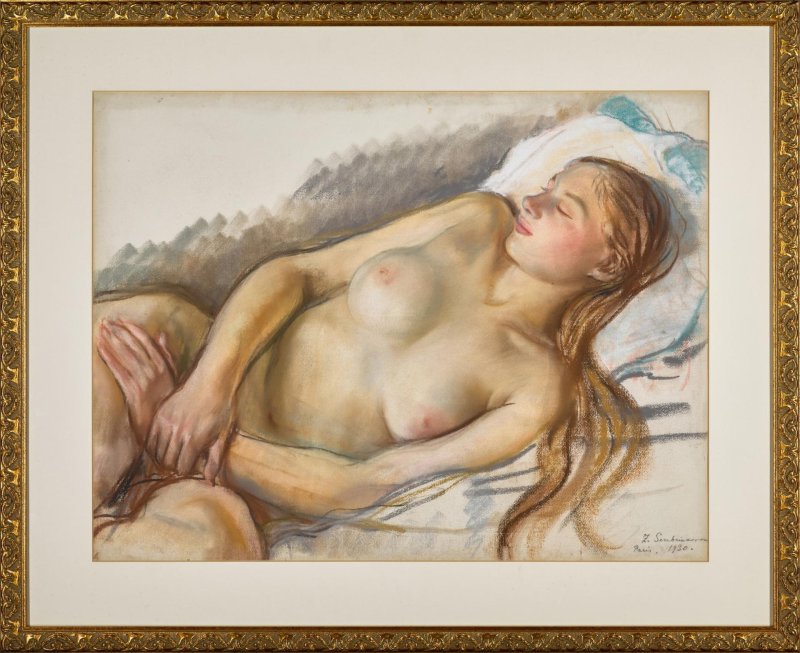 Zinaida Serebryakova Nudozhnka