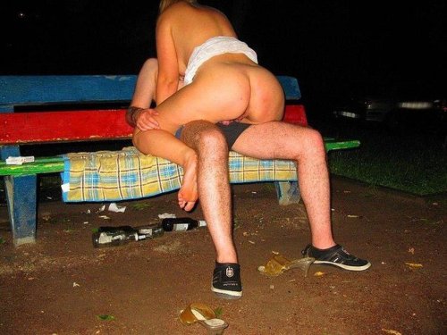 Drunk naked girls on the street