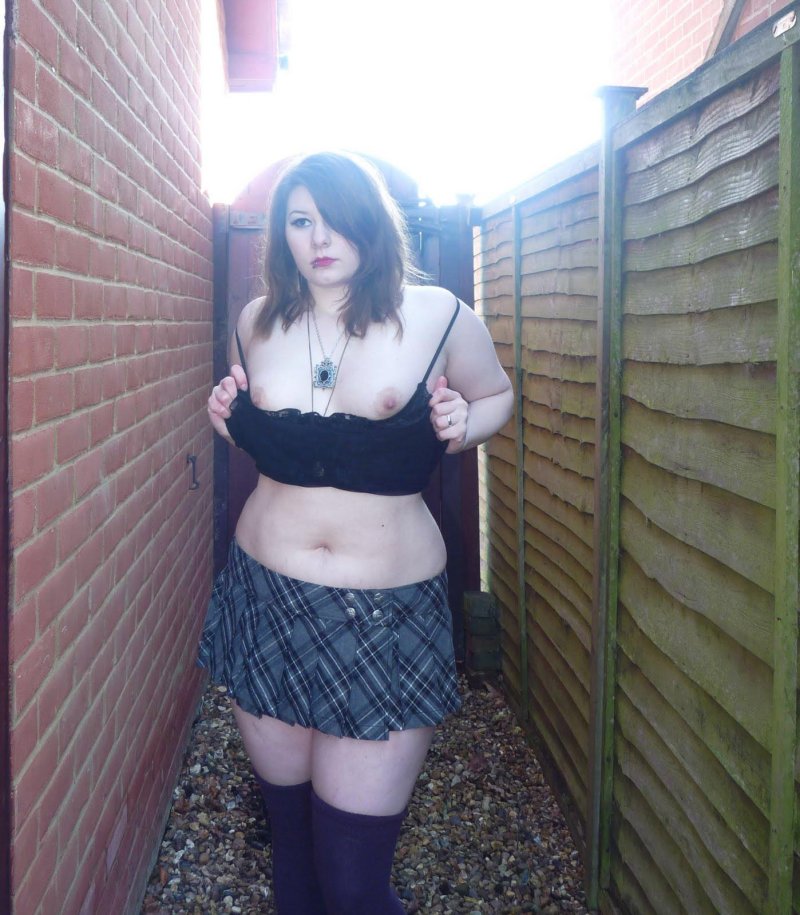 Chubby goth