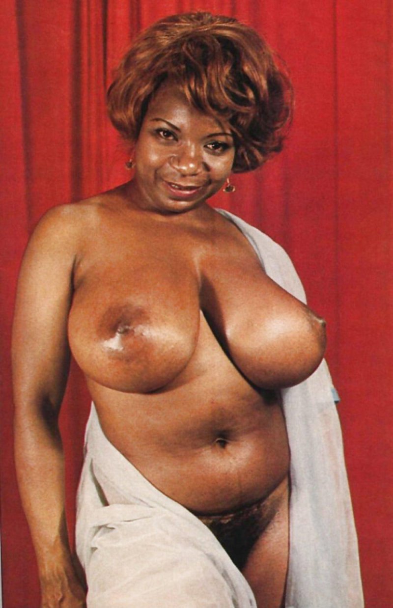 Naked elderly black women