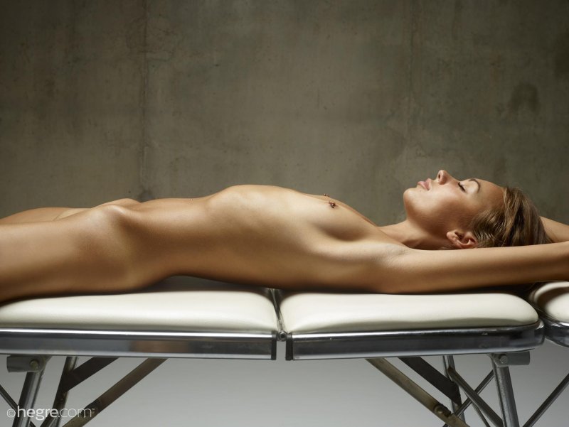 Girls naked on massage