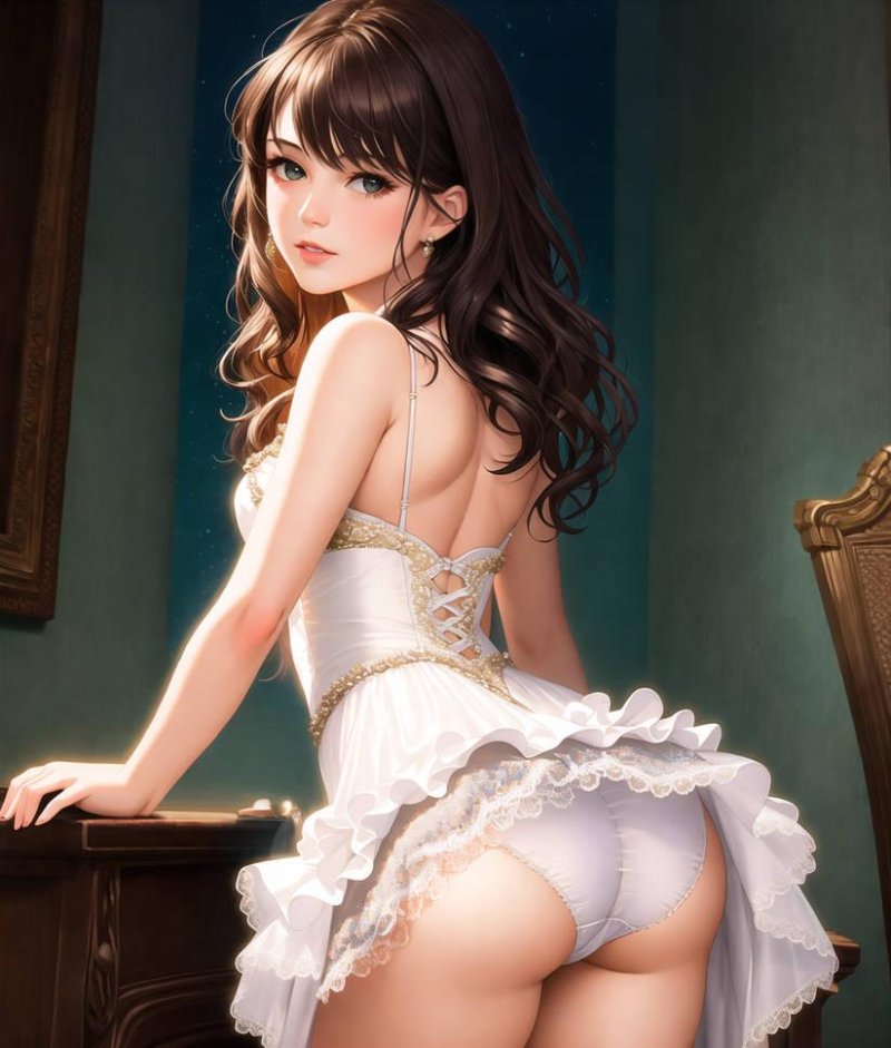 Neural network Girls Art