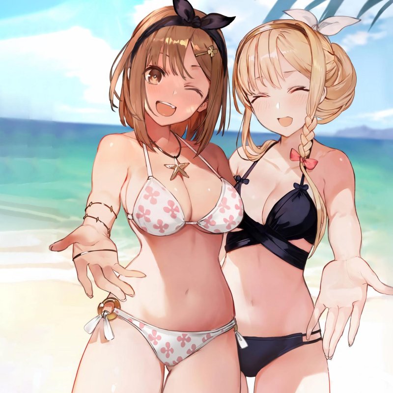 Hentai blonde swimsuit