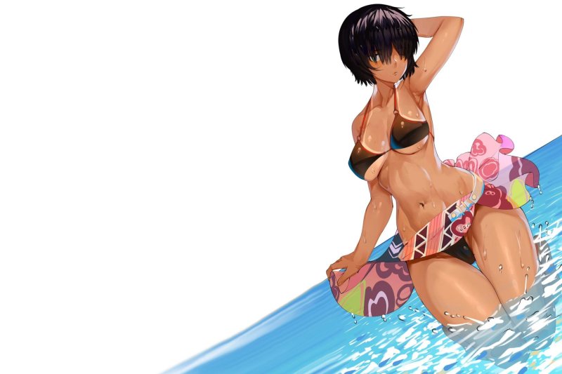 Half -naked anime