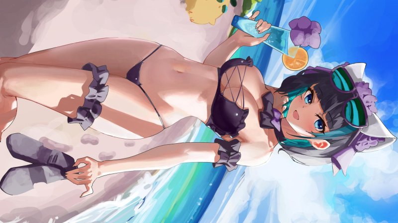 Cheshire Azur Lane Bikini
