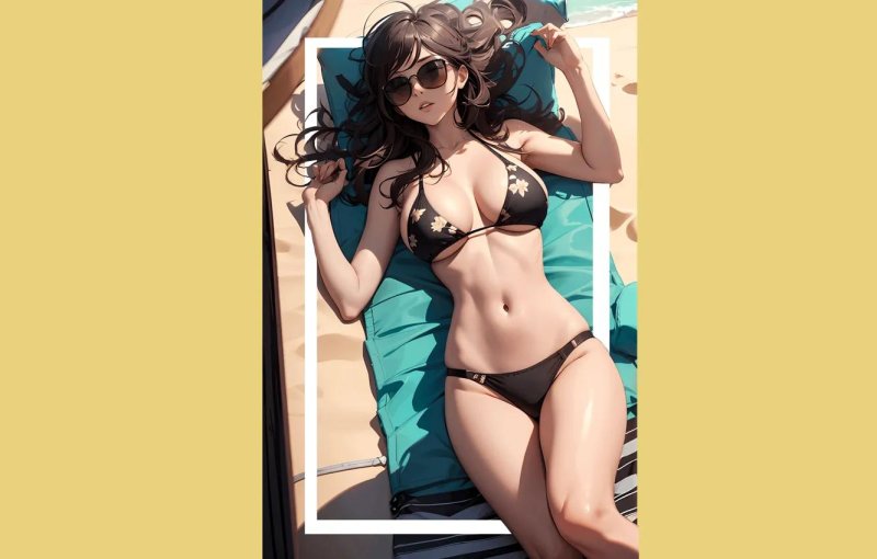 Anime in swimsuits
