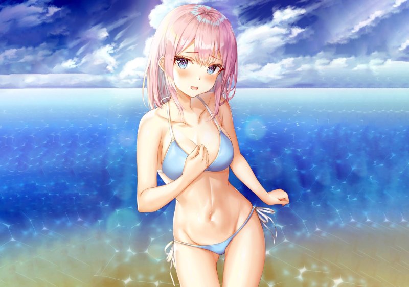 Anime Girls Bikini