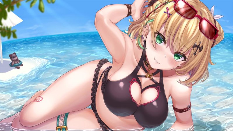 Beautiful anime girl