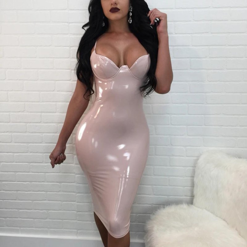 Latex dress tight