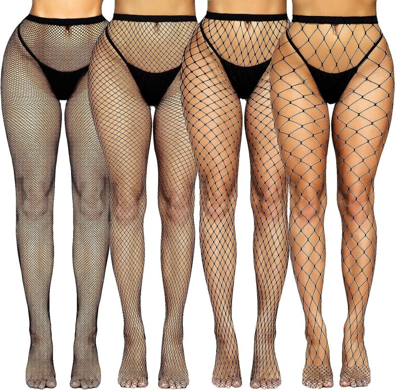 Female tights in a net