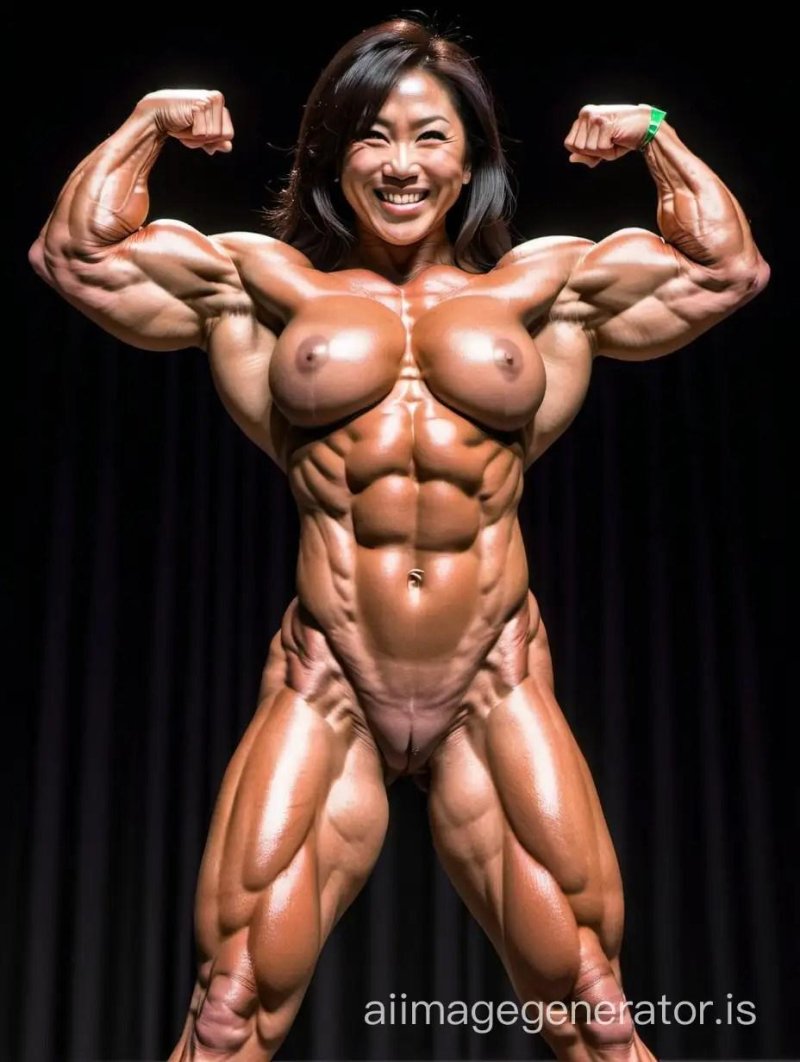 Naked women bodybuilders
