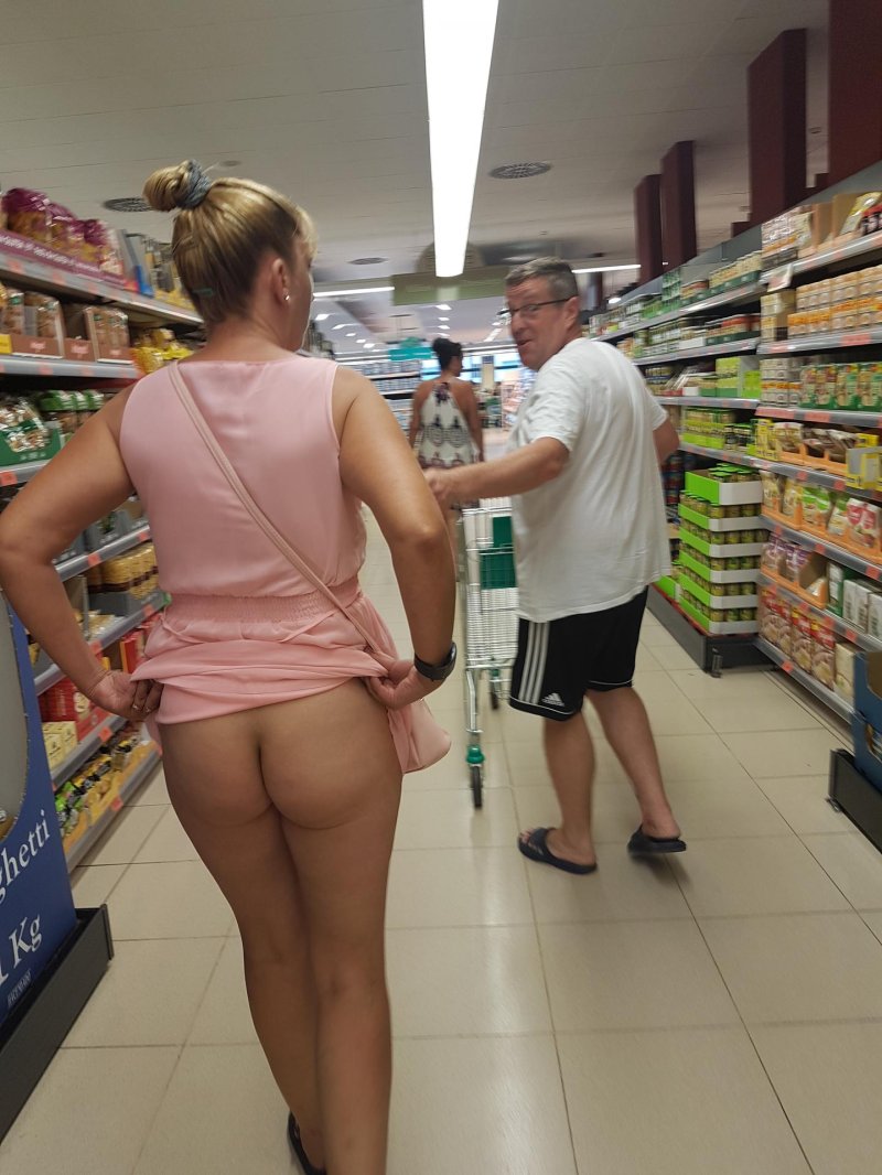 Porn in a supermarket