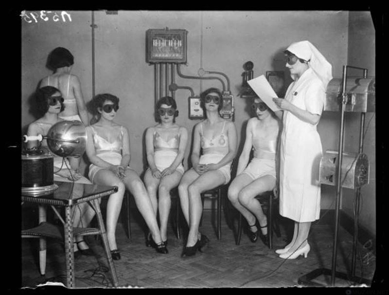 Retro medical examination of women