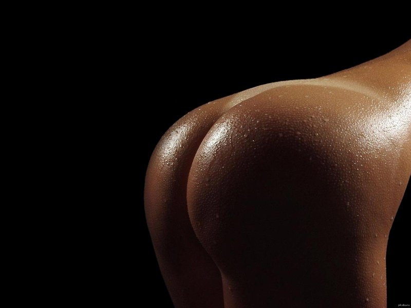 The buttocks are beautiful