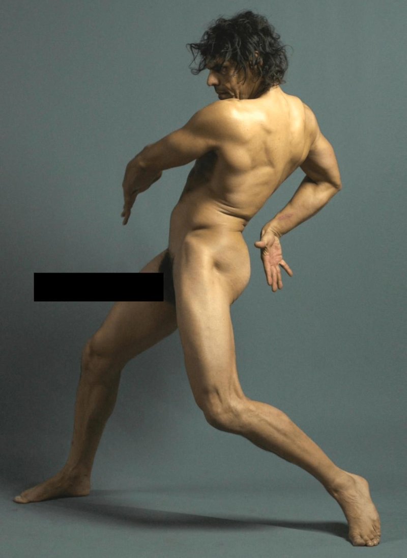 Naked poses
