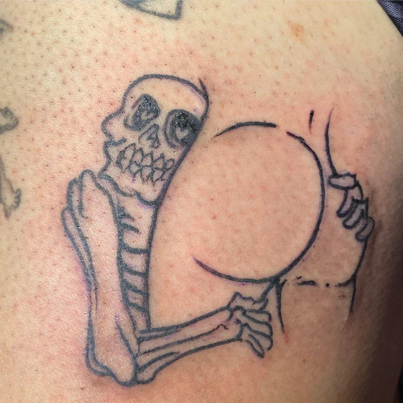 Funny tattoo