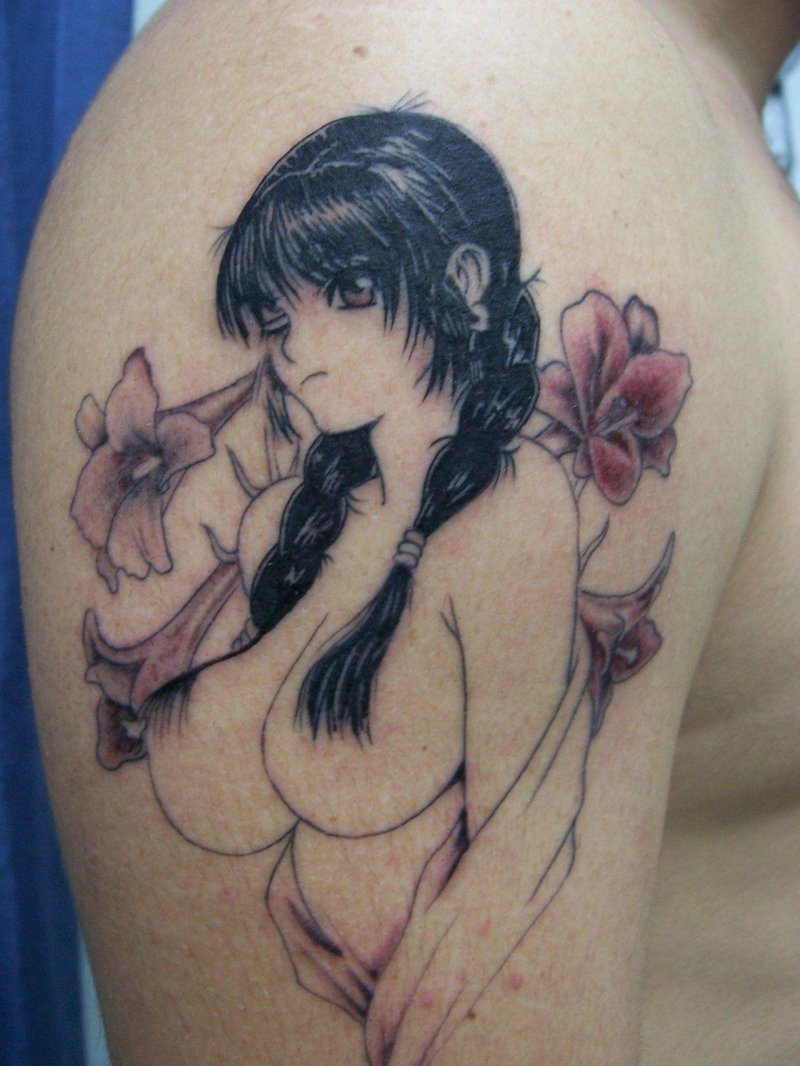 Anime tattoo