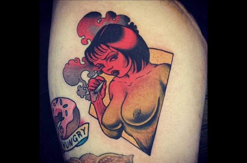 Tattoo style PIN AP