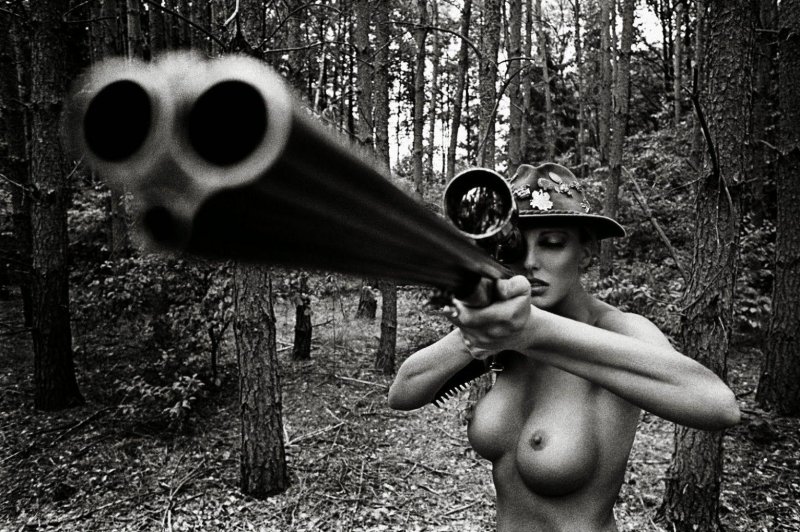 Naked with weapons