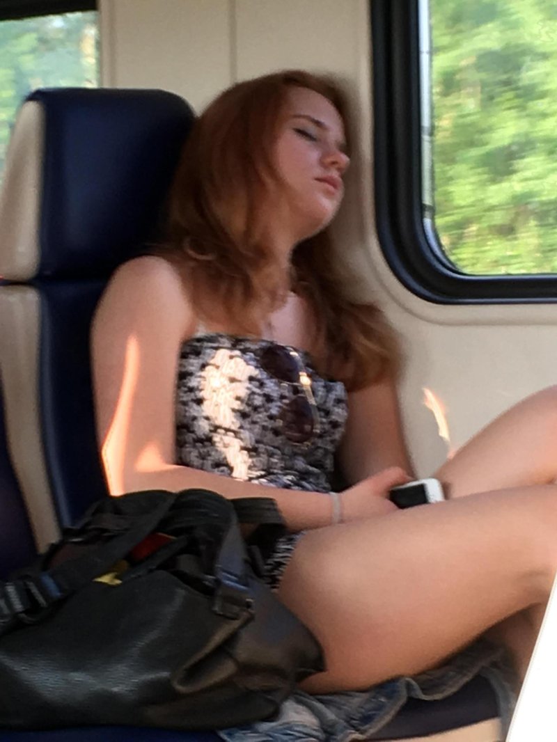 Girl in the train