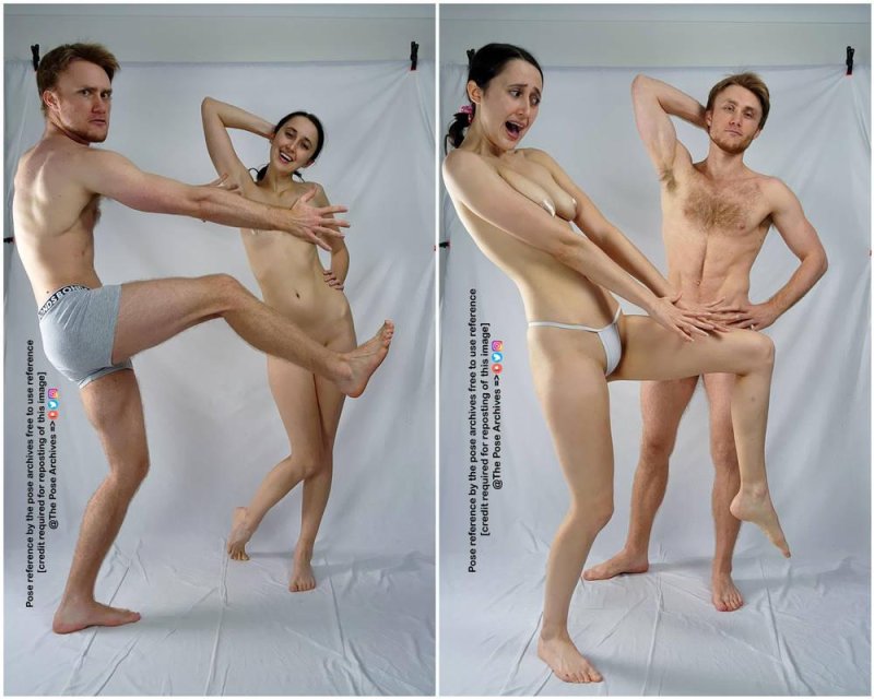Pose for reference