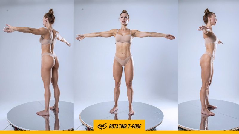 Sports female body