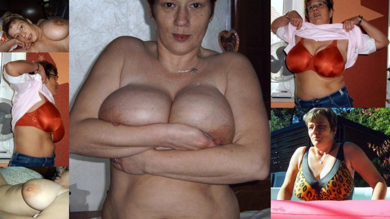 Tits elderly women