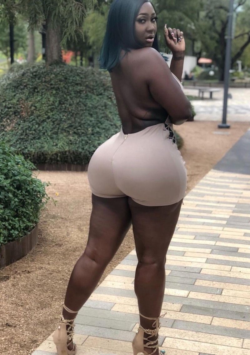 Big black booty
